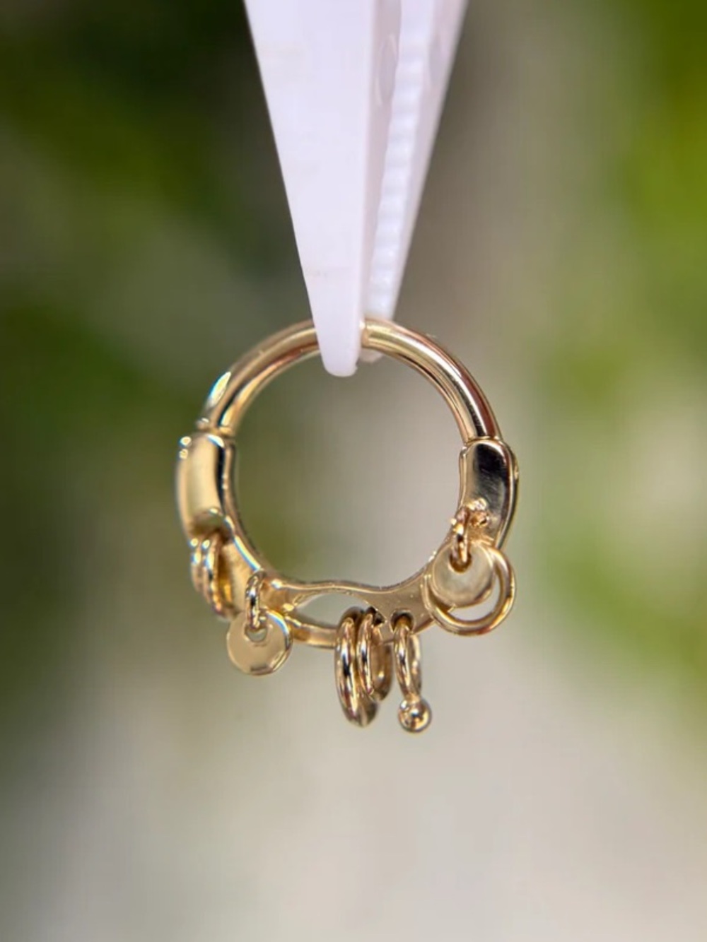Pupil Hall “Things on Things” Solid 14 Karat Clicker